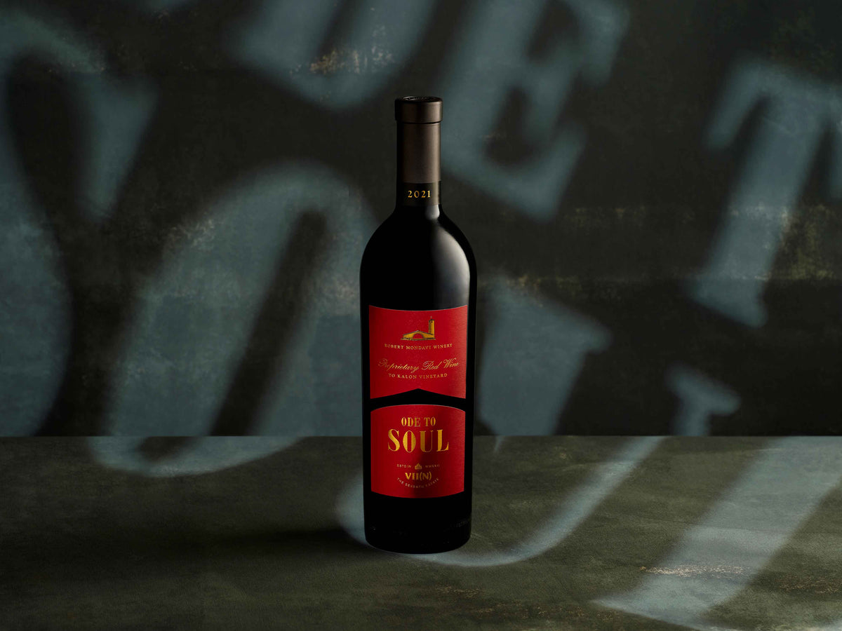 Bottle of Ode to Soul Red Wine