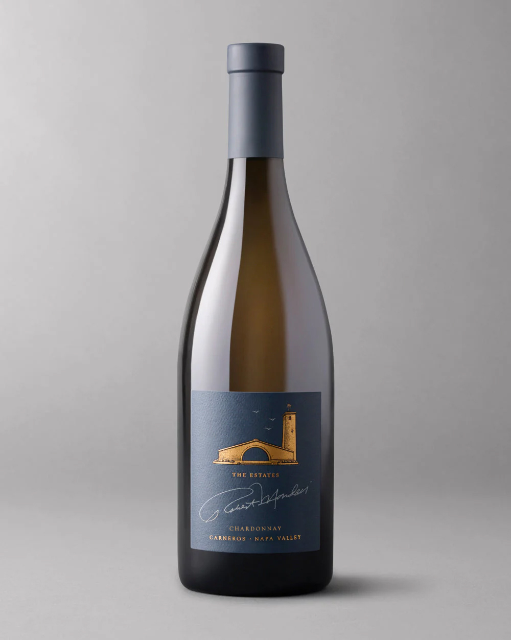 bottle of the Robert Mondavi Winery 2023 estates chardonnay 