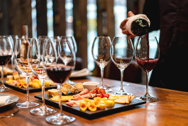 Wine and charcuterie pairing