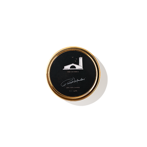 Enjoy the Robert Mondavi Winery Travel Tin French Oak Candle aroma