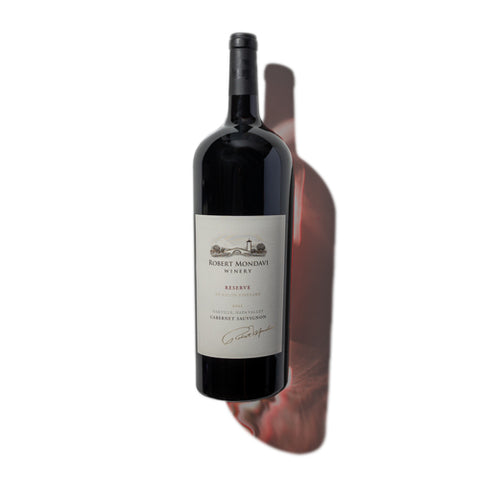 A bottle of 2011 Reserve To Kalon Vineyard Cabernet Sauvignon Oakville 1.5L on a white background.