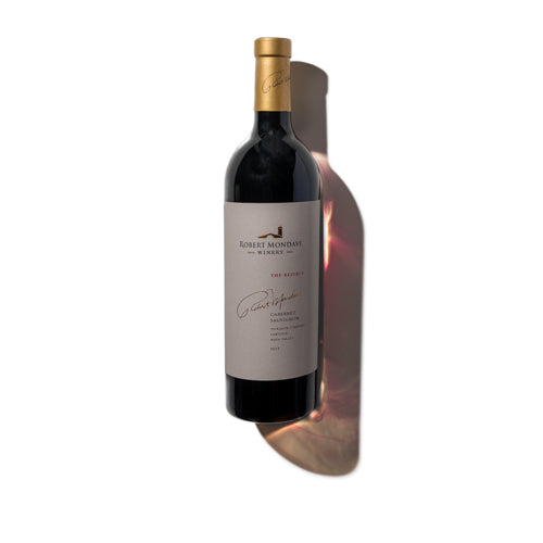 Wine bottle of 2017 Reserve To Kalon Vineyard Cabernet Sauvignon Napa Valley.