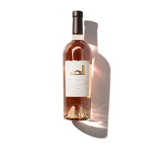 Wine bottle of 2020 Rose Napa Valley.