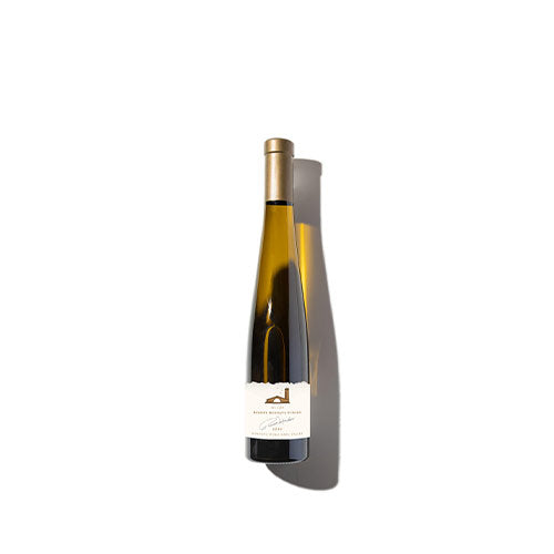A bottle of 2020 Moscato d'Oro Napa Valley 375mL on a white background.